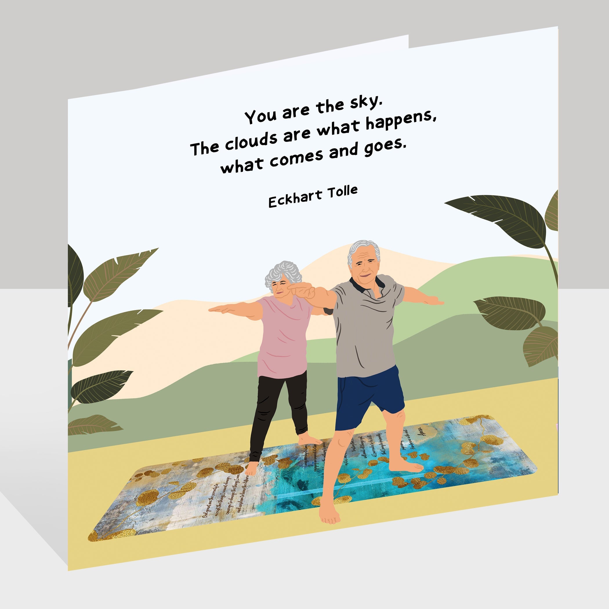 You Are The Sky Doodle Card