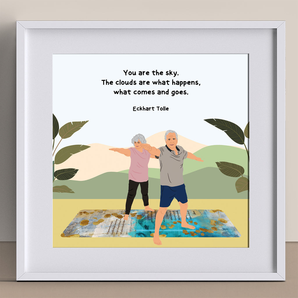 You Are The Sky Doodle Card