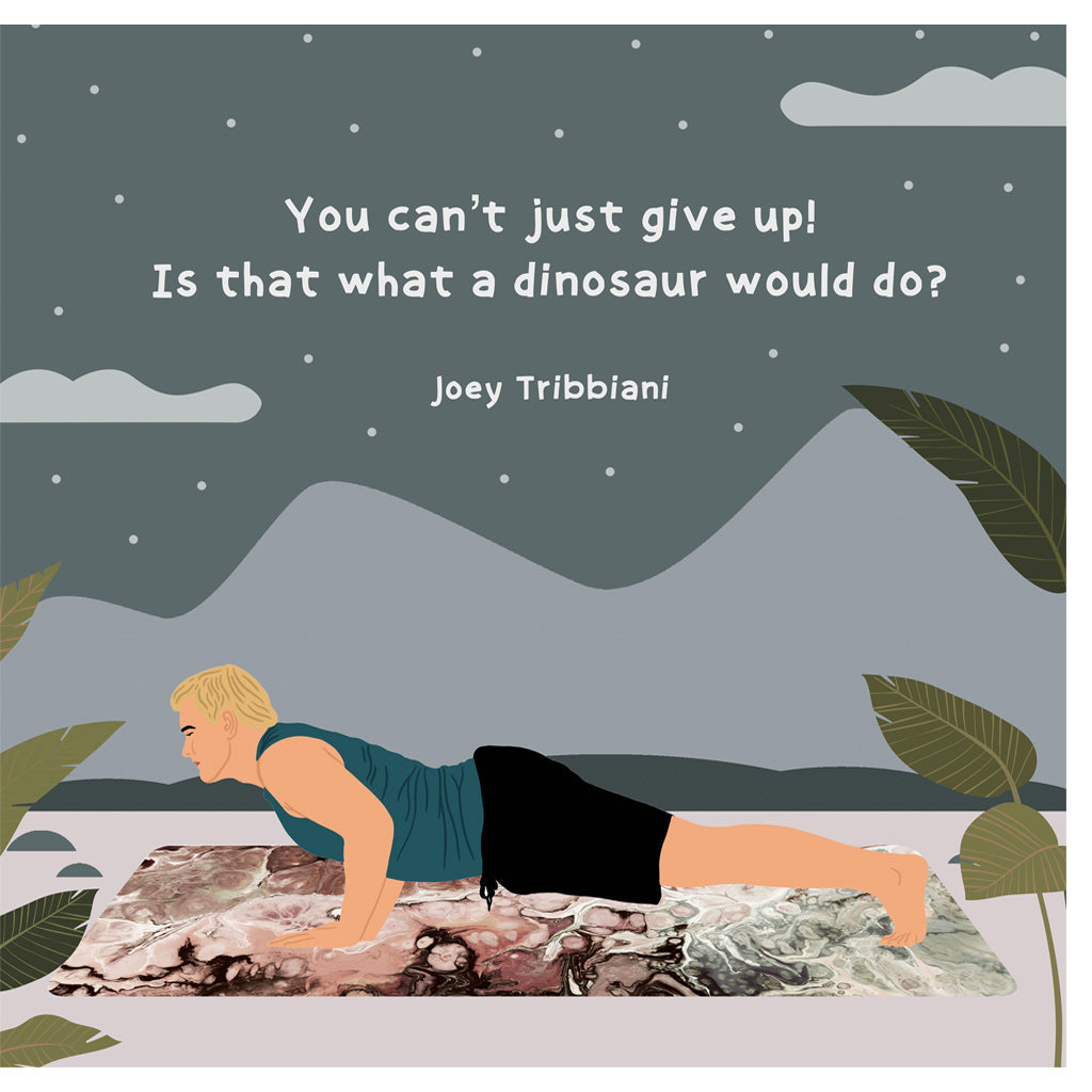 You Can't Just Give Up Doodle Card