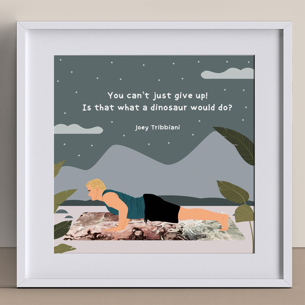 You Can't Just Give Up Doodle Card