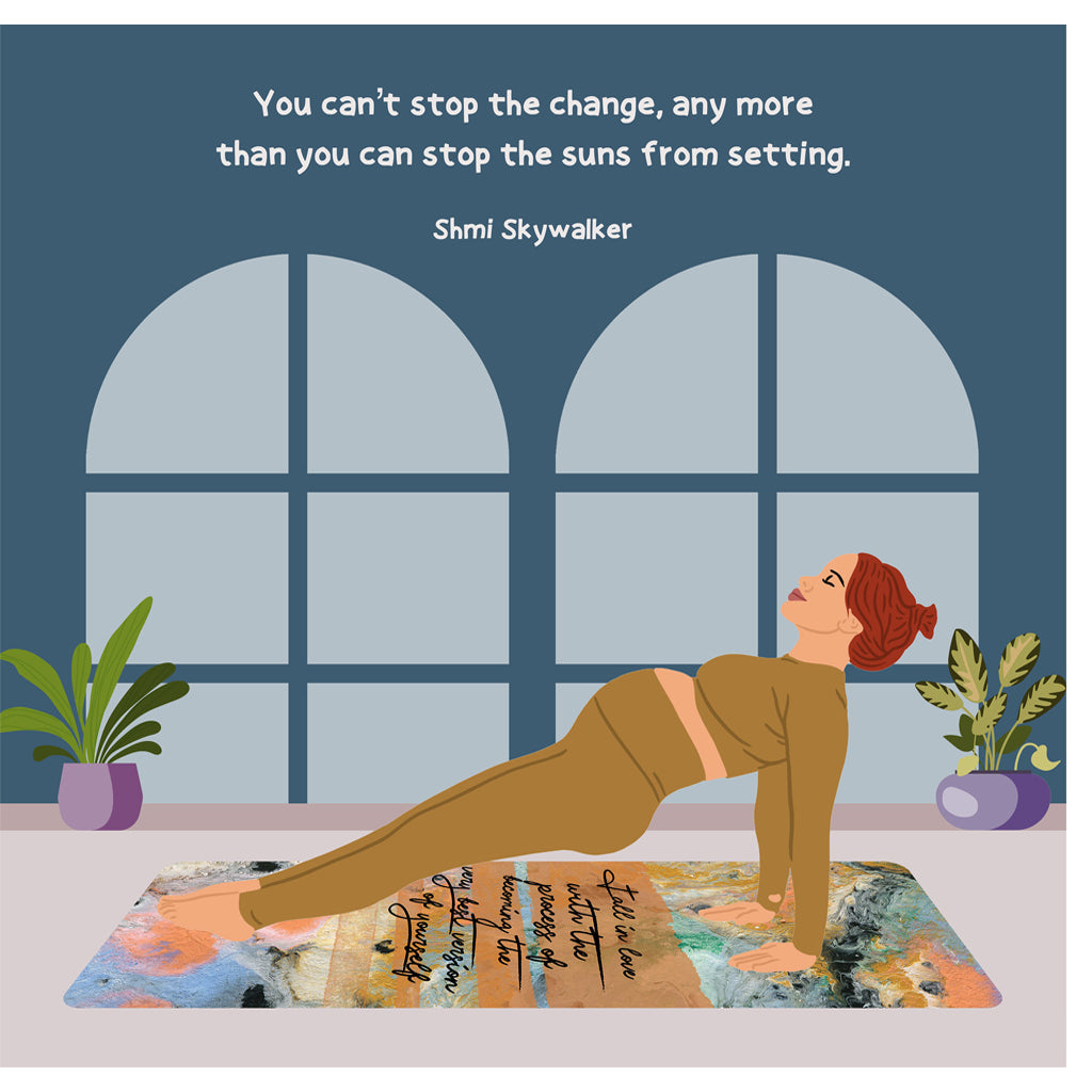 You Can't Stop The Change Doodle Card