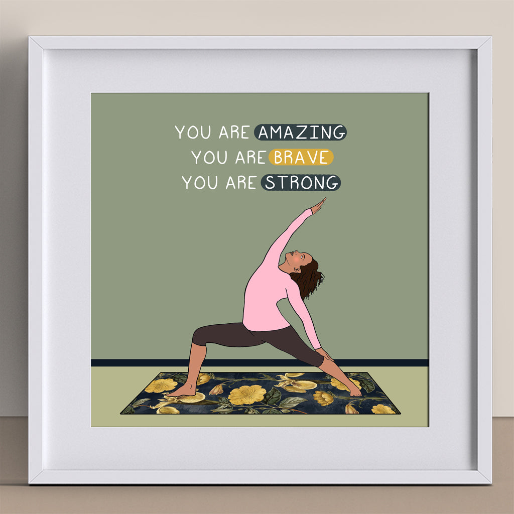 You Are Amazing Doodle Card