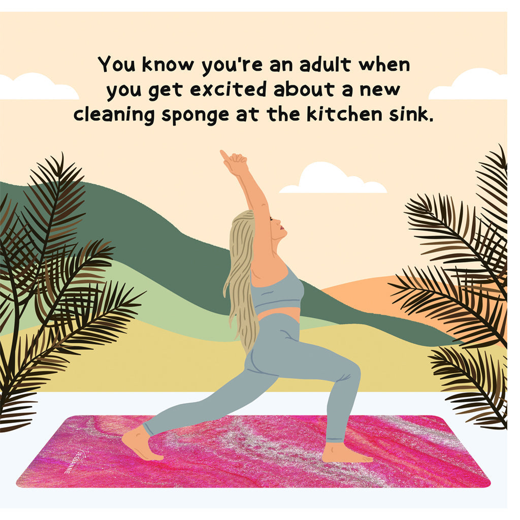 You're An Adult Doodle Card