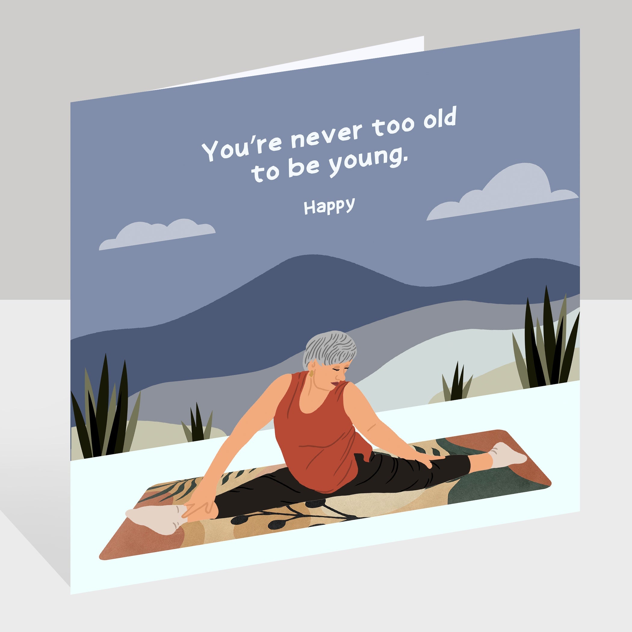 You're never Too Old Doodle Card