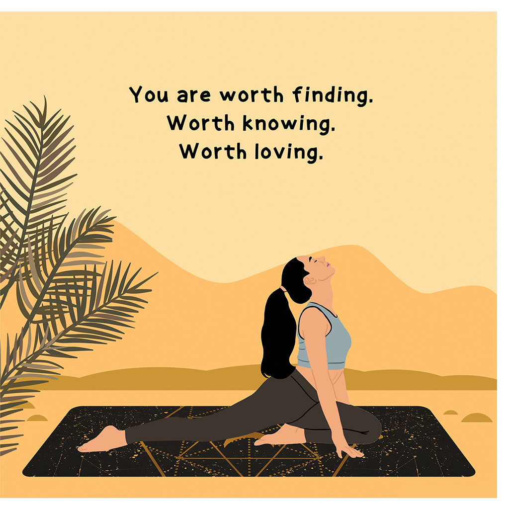 You Are Worth Finding Doodle Card
