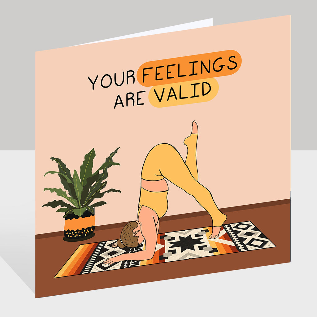 Your Feelings Are Valid Doodle Card