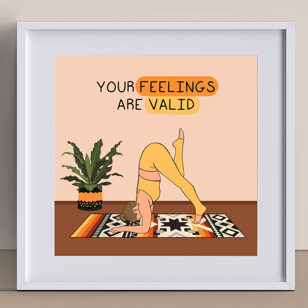 Your Feelings Are Valid Doodle Card