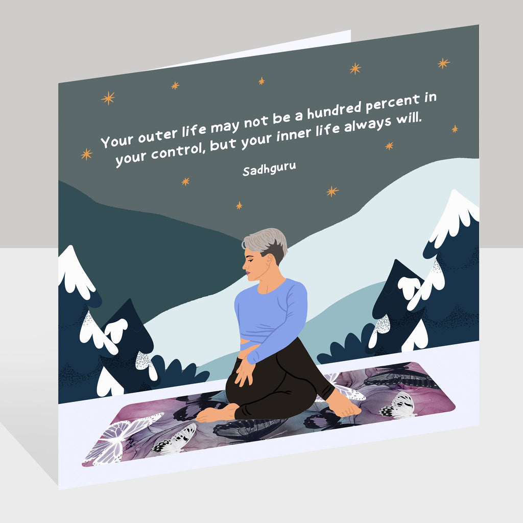 Your Outer Life Doodle Card