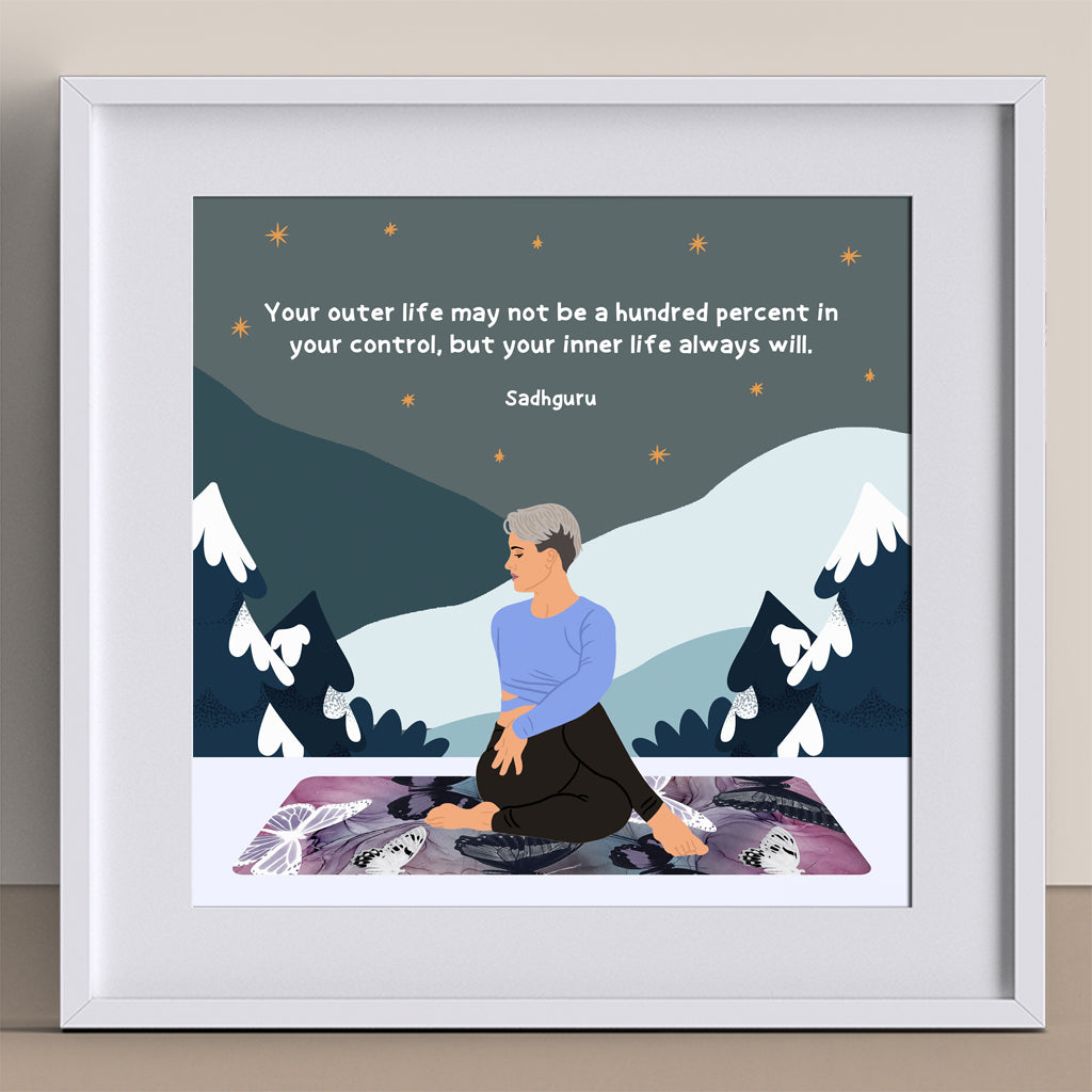 Your Outer Life Doodle Card