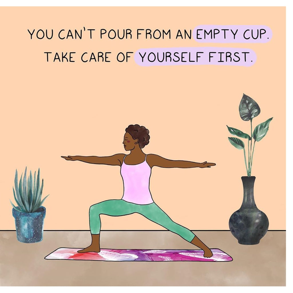 Take Care of Yourself Doodle Card